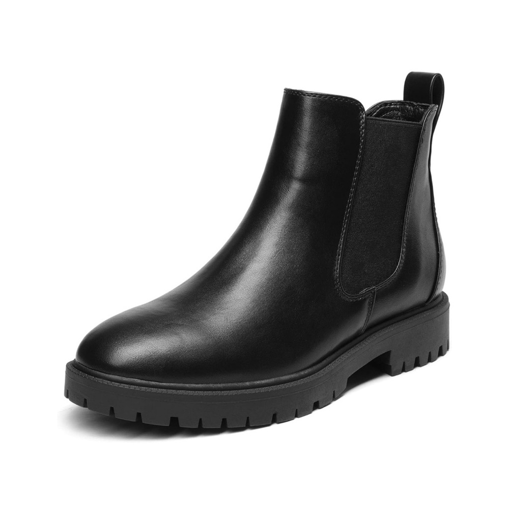 Brand New Women's Chelsea Boots Chunky Heel Ankle/US6.5 - Picture 2 of 12